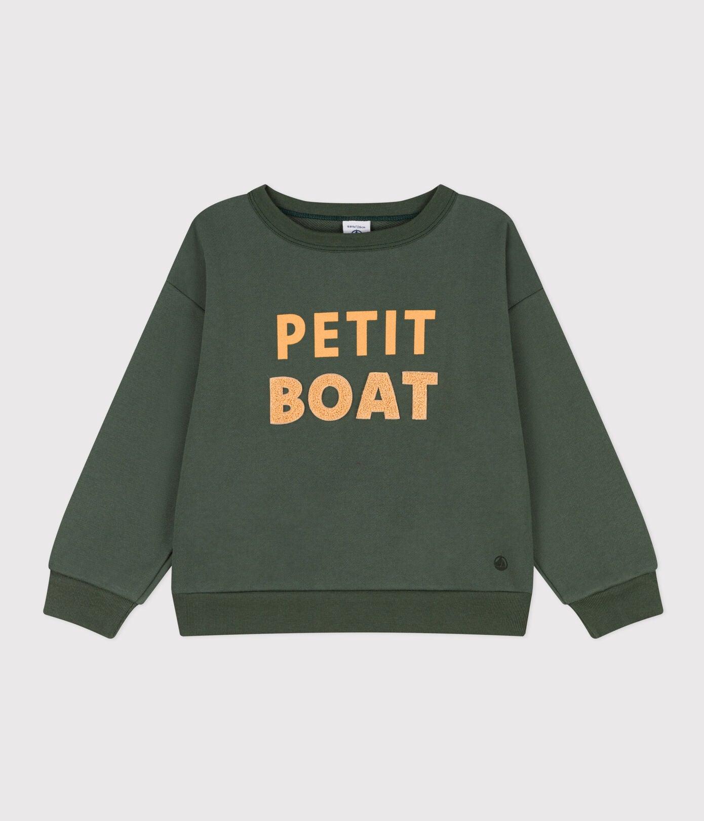 Children's Printed Fleece Sweatshirt | boys | cotton | daywear | girls | Imprime' En Molleton | petit bateau | petitbateau | sweatshirt | Unisex | WINTER