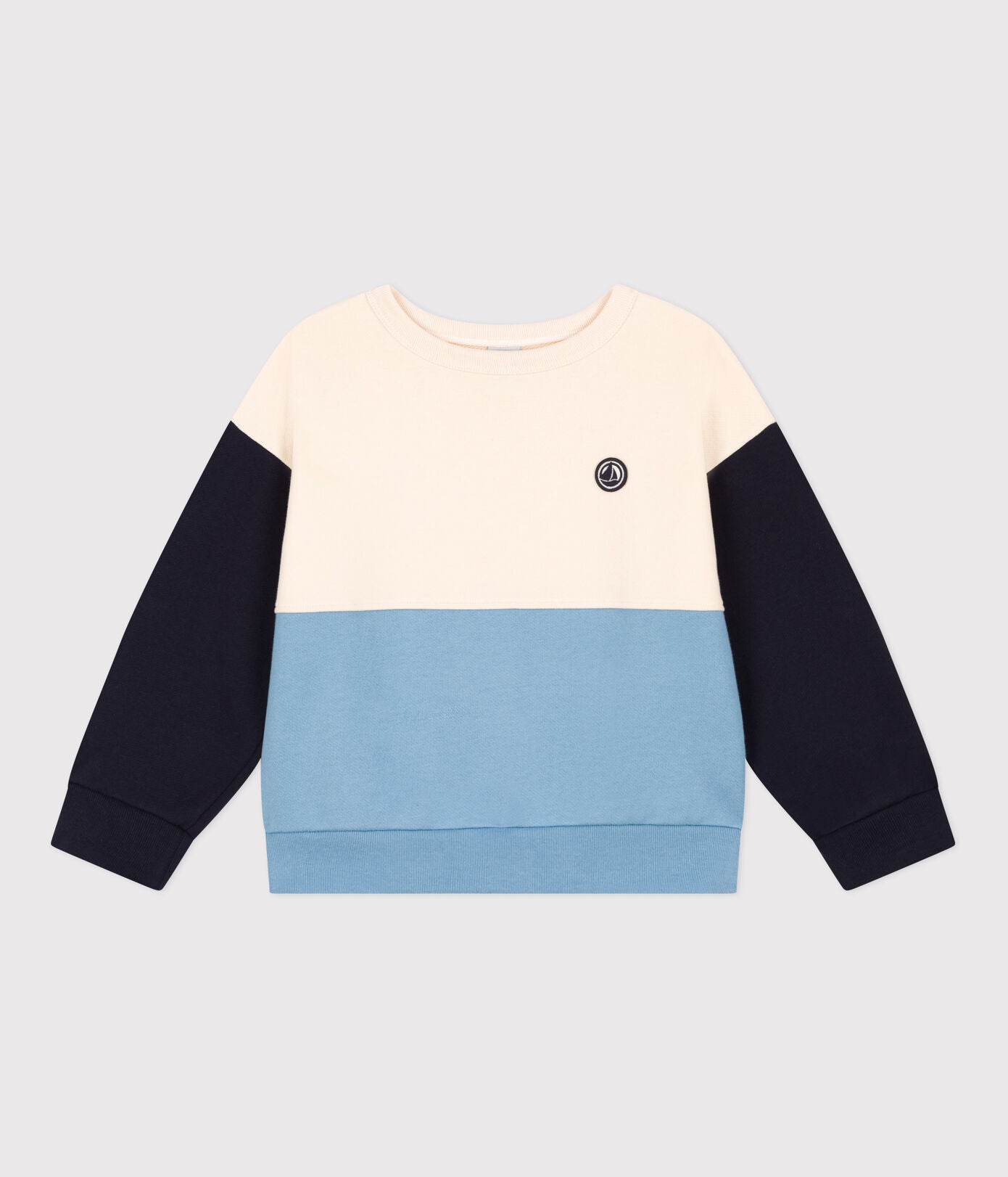 Boys' Fleece Sweatshirt | boy sweater | boys | cotton | daywear | Fleece Sweatshirt | petit bateau | petitbateau | sweatshirt | sweatshirts | Unisex