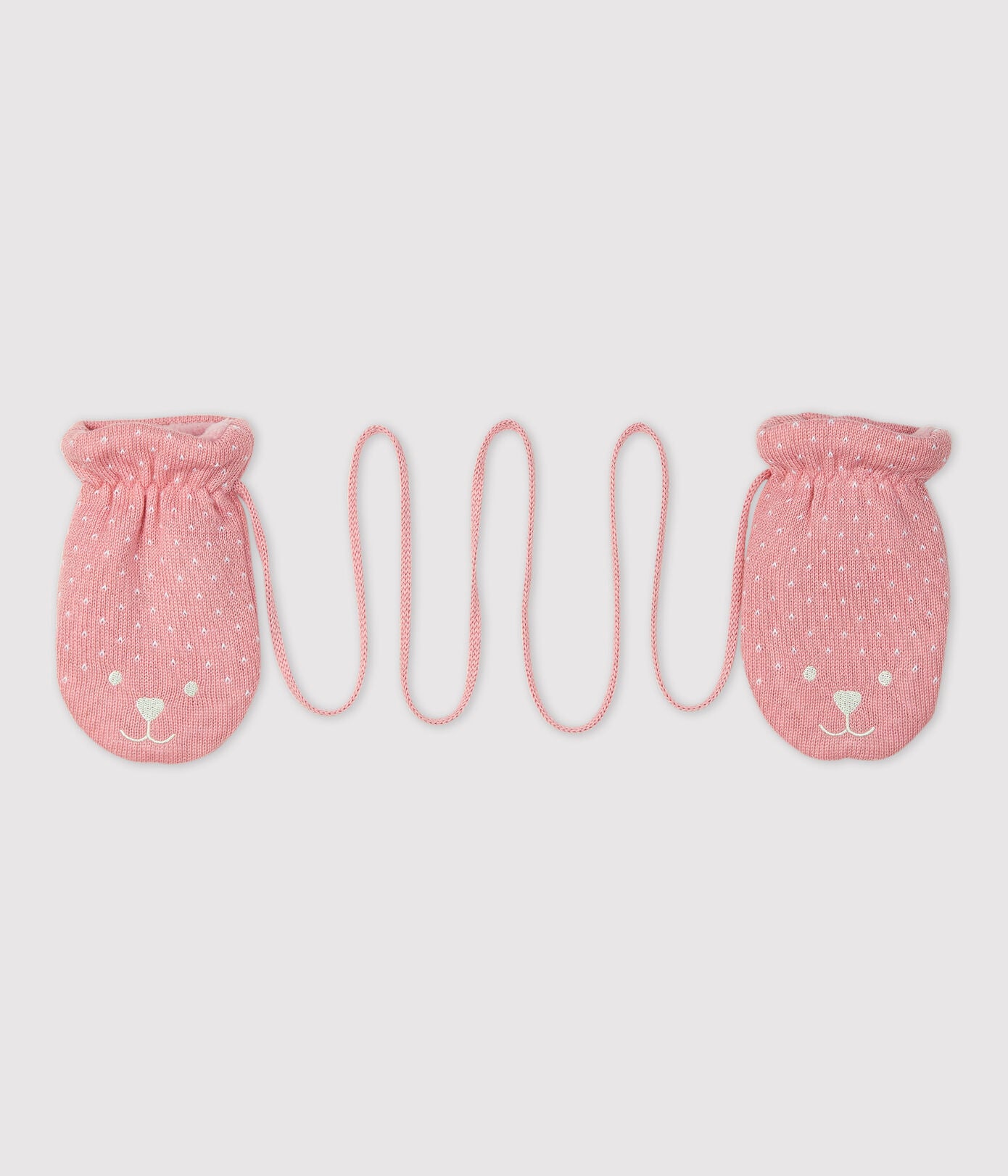 Babies' Microfleece-Lined Mittens | gloves | mittens | petit bateau | petitbateau | winter