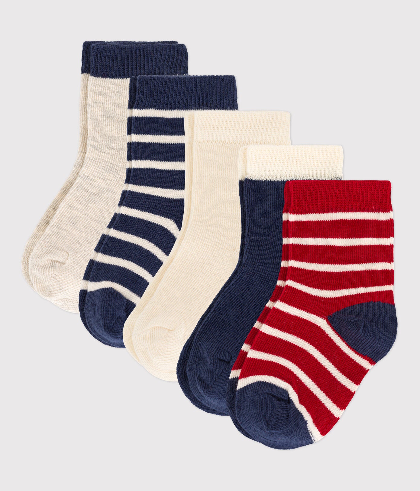 Babies' Socks -5- Pack | Pack of 5 | petit bateau | petitbateau | SOCKS