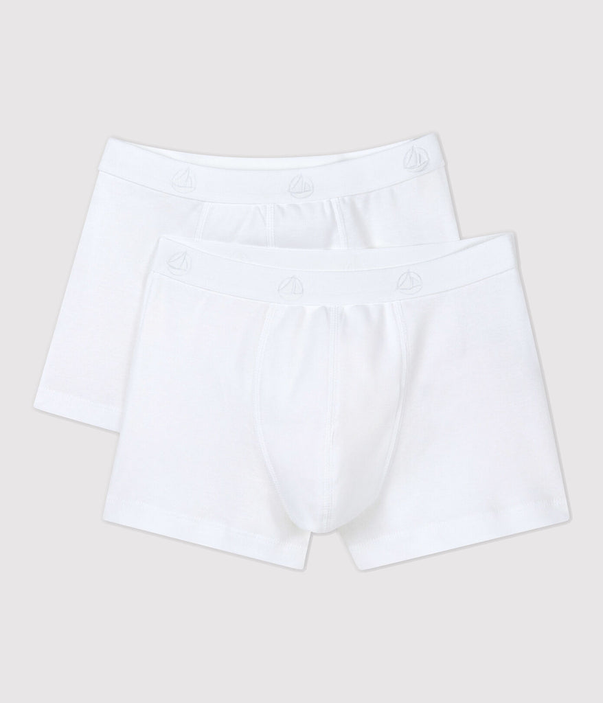 Boys white cheap boxer shorts